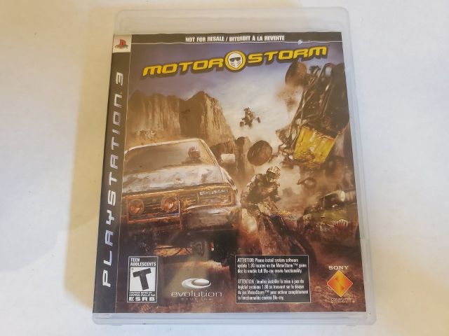 Sony Playstation 3 Motor Storm Not for Resale video game