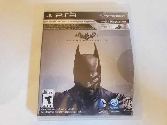 Sony Playstation 3 Batman Arkham Origins video game