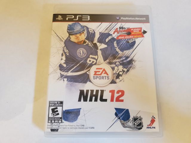 Sony Playstation 3 NHL 12 video game