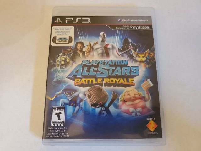 Sony Playstation 3 Playstation All-Stars Battle Royale video game
