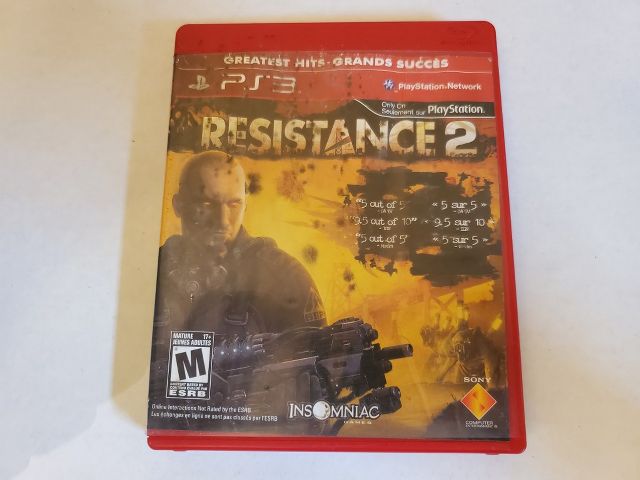 Sony Playstation 3 Resistance 2 Greatest Hits video game