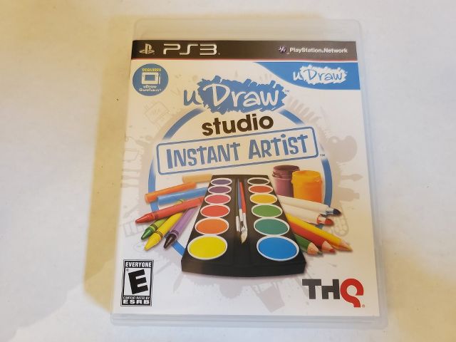 Sony Playstation 3 uDraw Studio Instant Artist video game