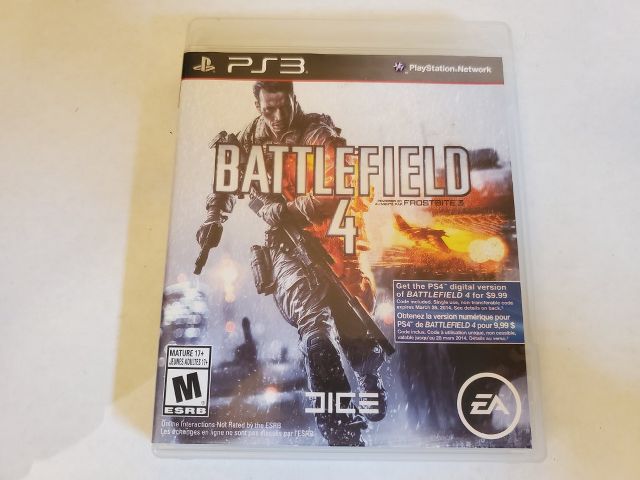 Sony Playstation 3 Battlefield 4 video game