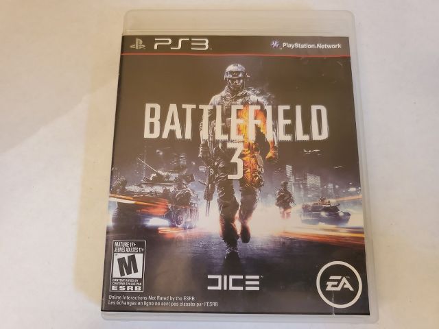 Sony Playstation 3 Battlefield 3 video game