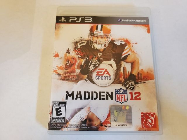 Sony Playstation 3 Madden 12 video game