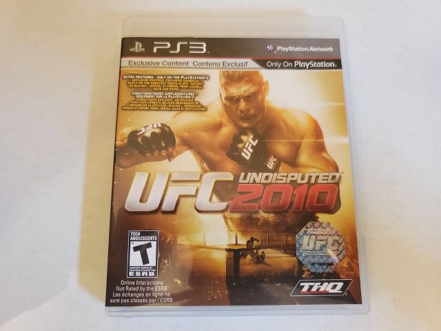 Sony Playstation 3 UFC 2010 Undisputed video game