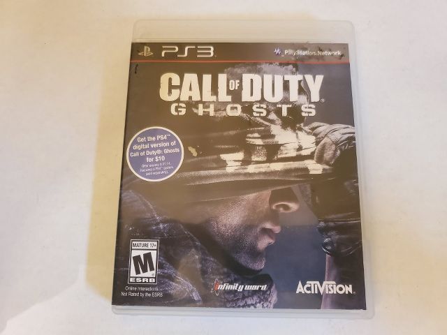 Sony Playstation 3 Call of Duty Ghosts video game