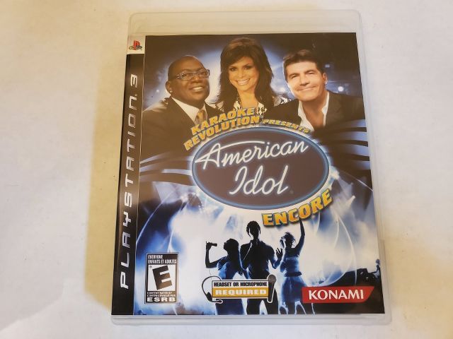 Sony Playstation 3 American Idol Encore video game