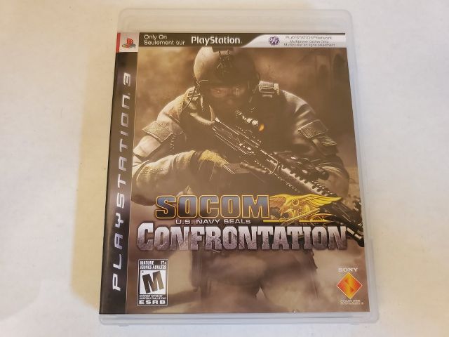 Sony Playstation 3 Socom Confrontation video game
