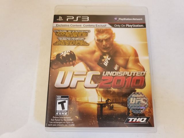Sony Playstation 3 UFC 2010 Undisputed video game