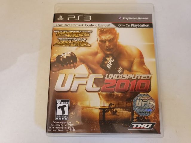 Sony Playstation 3 UFC 2010 Undisputed video game