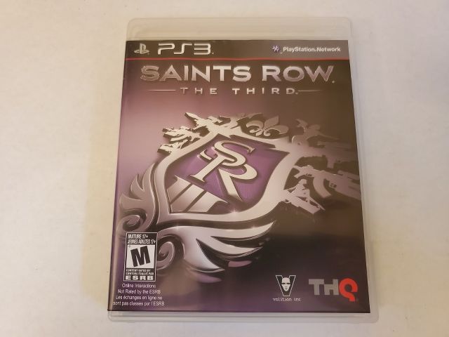 Sony Playstation 3 Saints Row The Third video game