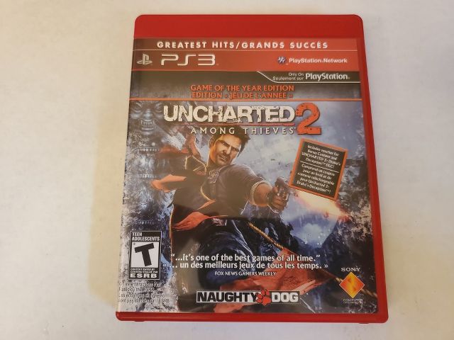 Sony Playstation 3 Uncharted 2 Among Thieves Greatest Hits video game