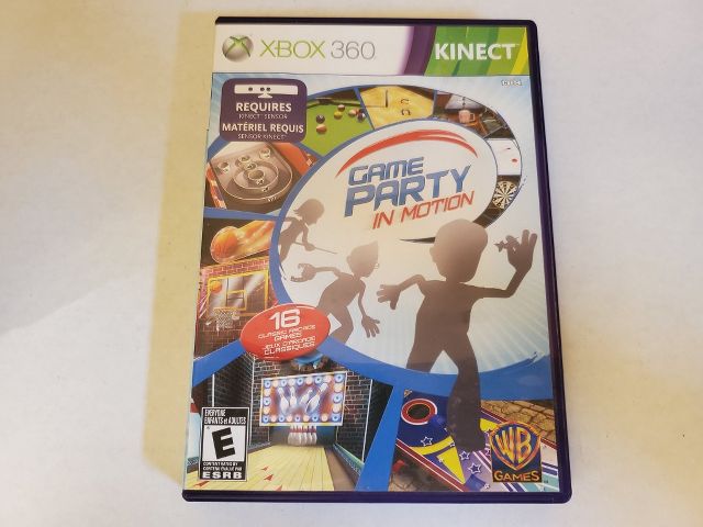 Microsoft Xbox 360 Game Party In Motion video game