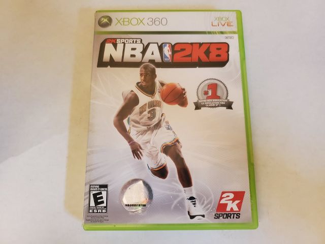 Microsoft Xbox 360 NBA 2K8 video game