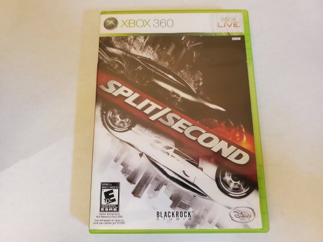 Microsoft Xbox 360 Split Second video game