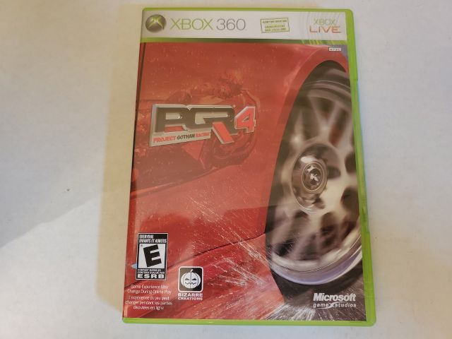 Microsoft Xbox 360 Project Gotham Racing 4 video game