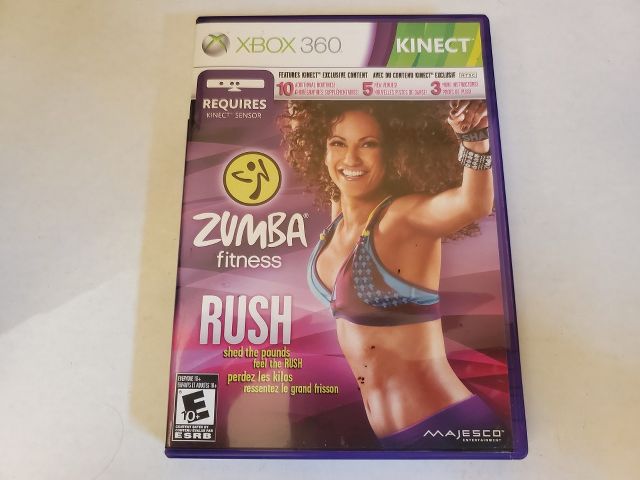 Microsoft Xbox 360 Zumba Fitness Rush video game