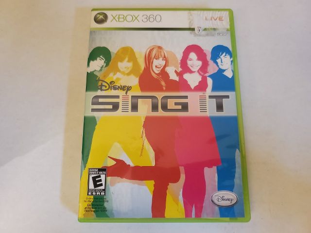 Microsoft Xbox 360 Disney Sing It video game