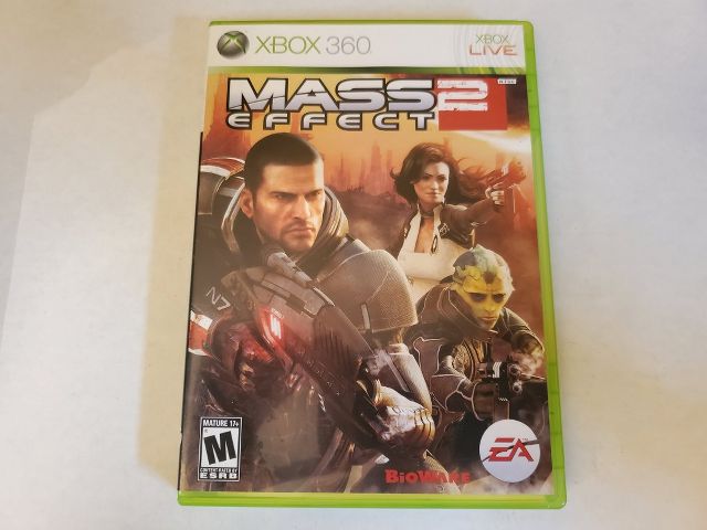 Microsoft Xbox 360 Mass Effect 2 video game