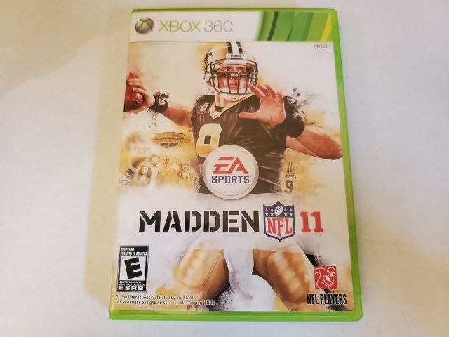 Microsoft Xbox 360 Madden 11 video game