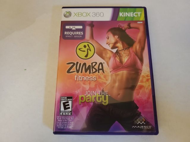 Microsoft Xbox 360 Zumba Fitness Join the Party video game