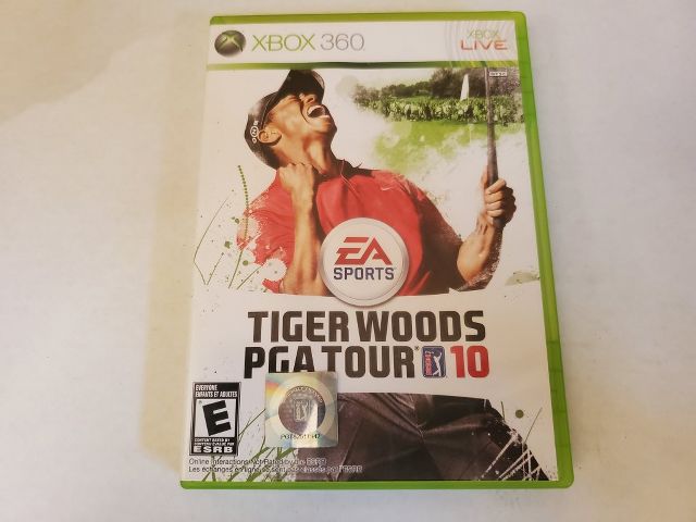 Microsoft Xbox 360 Tiger Woods PGA Tour 10 video game