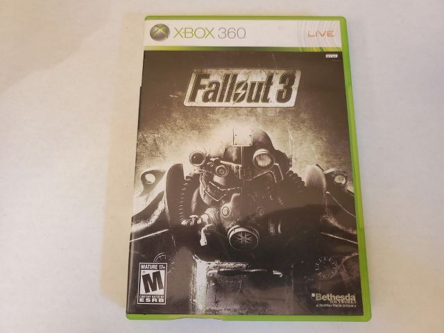 Microsoft Xbox 360 Fallout 3 video game