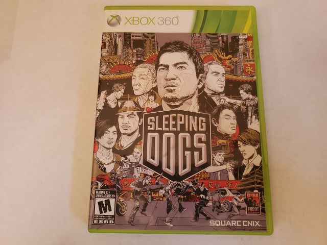 Microsoft Xbox 360 Sleeping Dogs video game