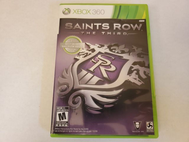 Microsoft Xbox 360 Saints Row The Third video game