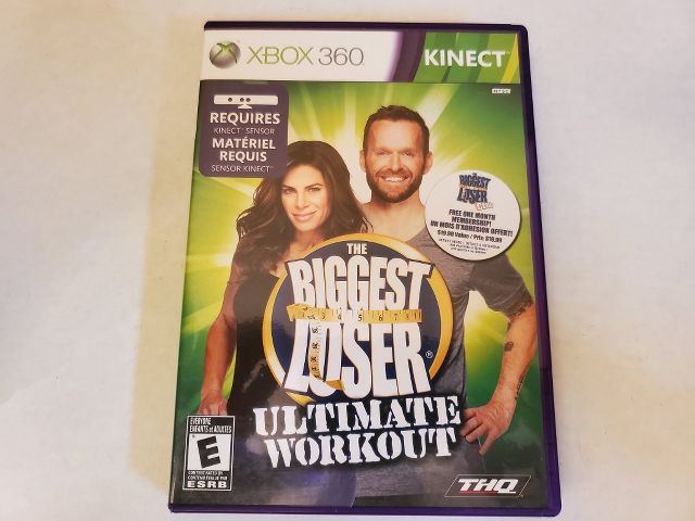 Microsoft Xbox 360 The Biggest Loser Ultimate Workout video game
