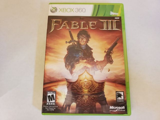 Microsoft Xbox 360 Fable III video game