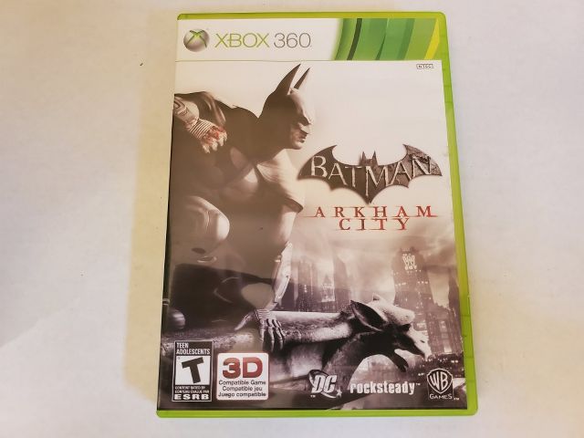 Microsoft Xbox 360 Batman Arkham City video game