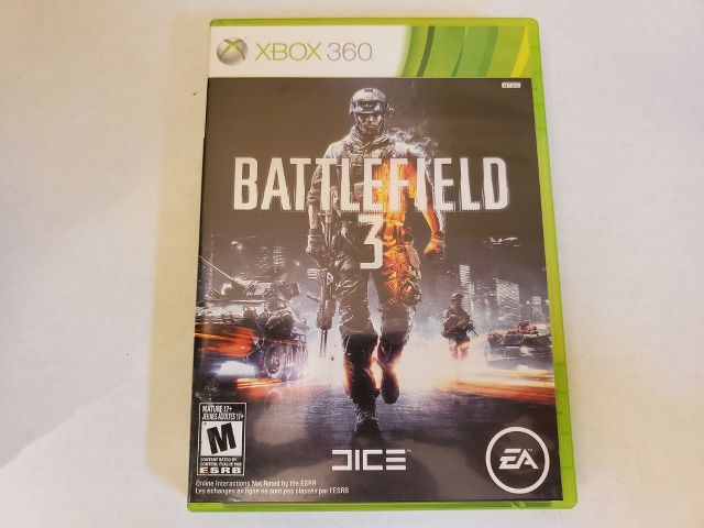 Microsoft Xbox 360 Battlefield 3 video game