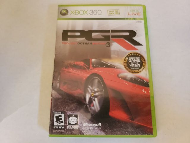 Microsoft Xbox 360 Project Gotham Racing 3 video game