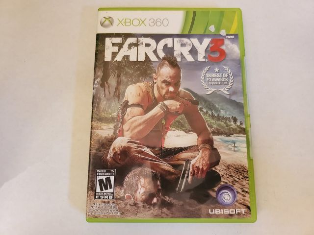 Microsoft Xbox 360 Farcry 3 video game