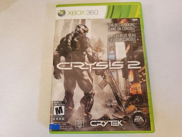 Microsoft Xbox 360 Crysis 2 video game