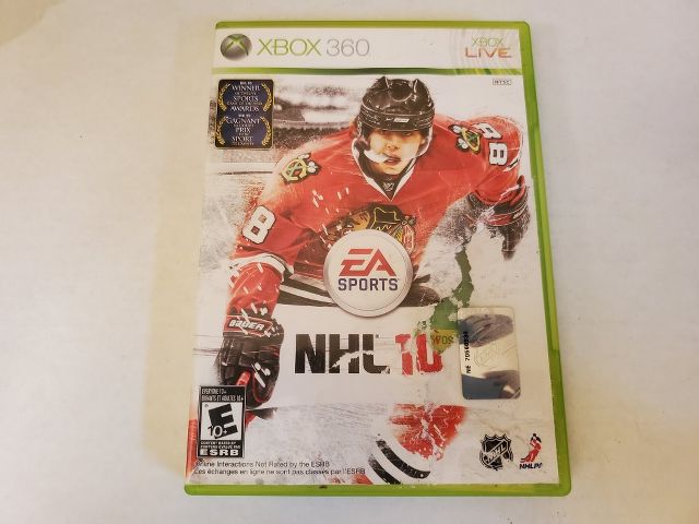 Microsoft Xbox 360 NHL 10 video game