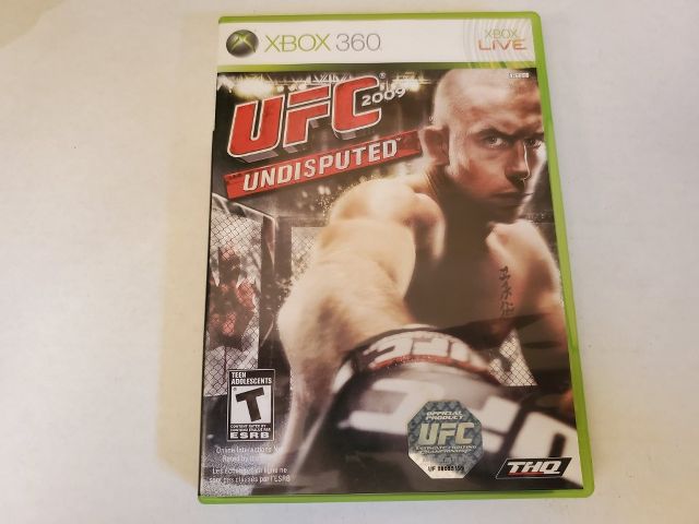 Microsoft Xbox 360 UFC 2009 Undisputed video game