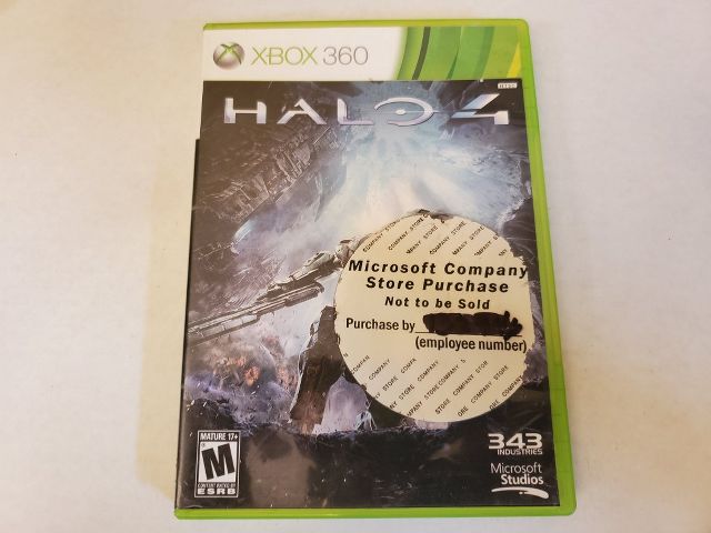 Microsoft Xbox 360 Halo 4 video game