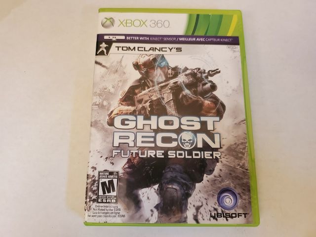 Microsoft Xbox 360 Ghost Recon Future Soldier video game