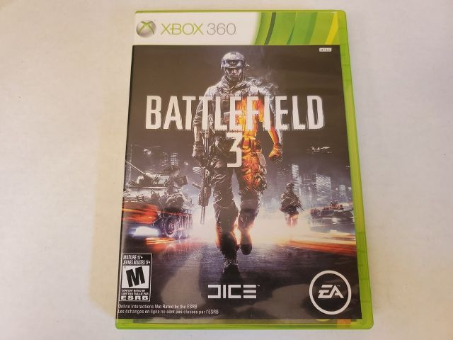 Microsoft Xbox 360 Battlefield 3 video game