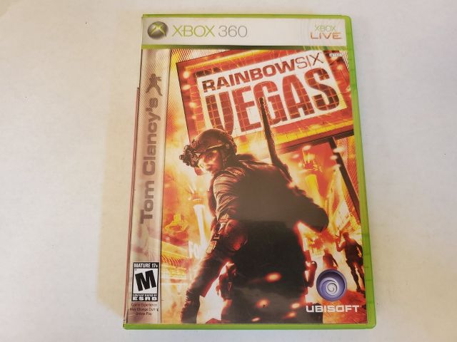 Microsoft Xbox 360 Rainbow Six Vegas video game