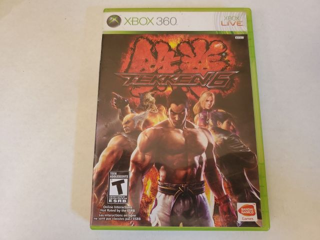 Microsoft Xbox 360 Tekken 6 video game