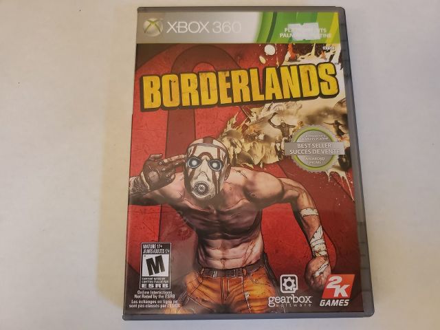 Microsoft Xbox 360 Borderlands Platinum Hits video game