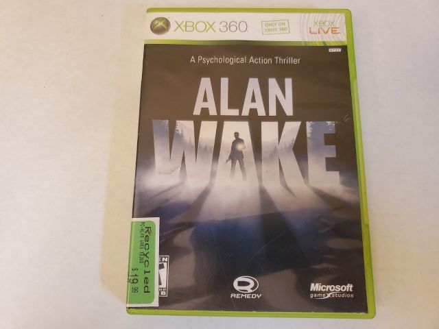 Microsoft Xbox 360 Alan Wake video game