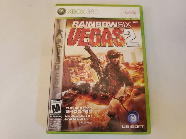 Microsoft Xbox 360 Rainbow Six Vegas 2 video game
