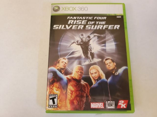 Microsoft Xbox 360 Fantastic Four Rise of the Silver Surfer video game