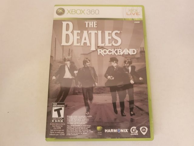 Microsoft Xbox 360 The Beatles Rockband video game