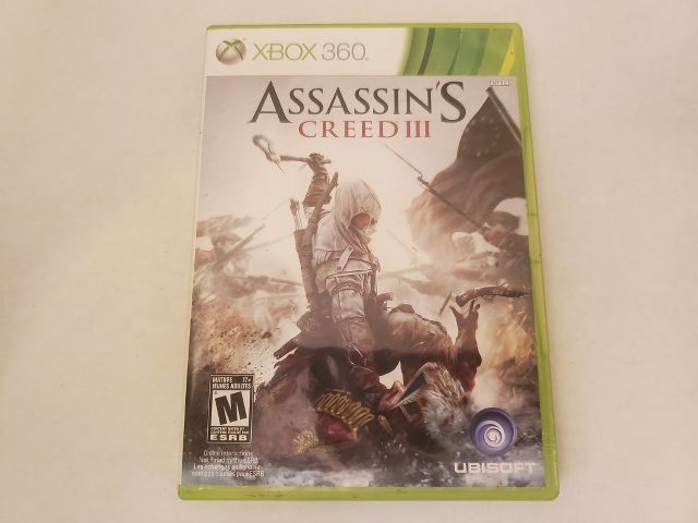 Microsoft Xbox 360 Assassin's Creed III video game